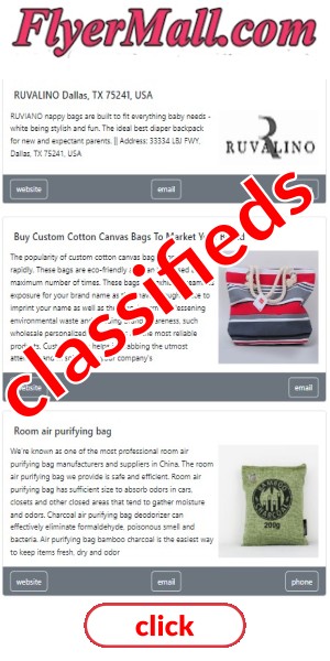 classified ads on FlyerMall