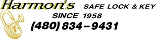 Harmon's Safe Lock and Key logo