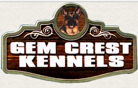 Gem Crest Kennels logo