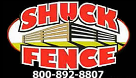 Shuck Fence Company logo