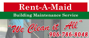 Rent-A-Maid Cleaning Service logo