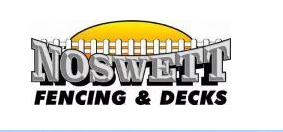 NoSwett Fencing & Decks logo