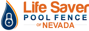 Life Saver's pool fence logo