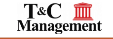 T AND C Management logo