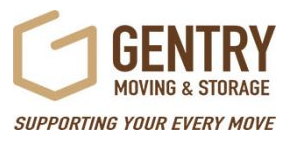 Gentry Moving & Storage logo