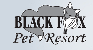 Black Fox Pet Resort logo