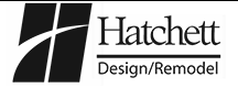 Hatchett Design/Remodel logo