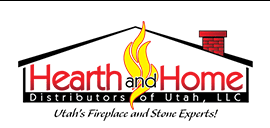 Utah Hearth and Home logo