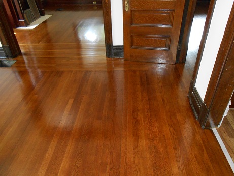 brooks hardwood floor refinishing photo