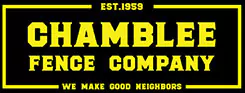 Chamblee Fence Company logo